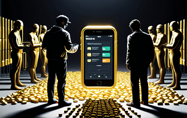 **

"A digital gold rush scene with smartphones replacing pickaxes, people scrambling for data instead of gold, and a shadowy figure representing data brokers in the background, hinting at privacy concerns. A visual metaphor for the health app boom and data privacy issues."

**