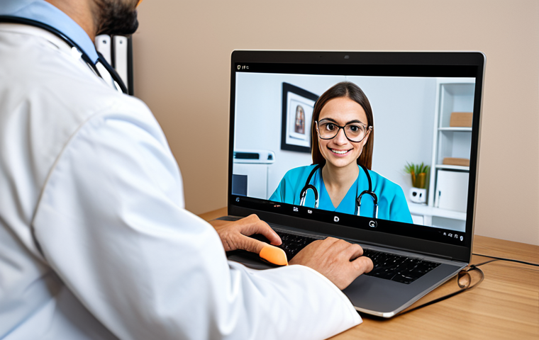환자의 건강 데이터 주권 교육 방안 - Secure Digital Health Platform**

"A modern, secure digital interface displaying medical information...