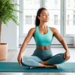 Home 25 건강 데이터 주권과 경제적 이익 - **Prompt 1: Connected Wellness and Self-Awareness**
A young adult, in their mid-20s, with a heal...