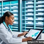 Home 24 디지털 의료 기록과 데이터 주권의 변천사 - **Prompt 1: The Seamless Transition to Digital Healthcare**
"A vibrant, dynamic image depicting ...
